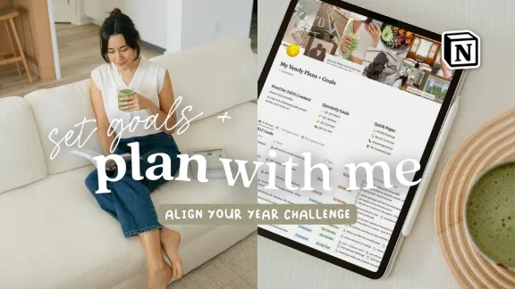 Digital Planning & Goal Setting in Notion 2023