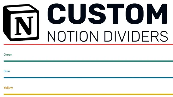 How to Change Your Divider Colors in Notion