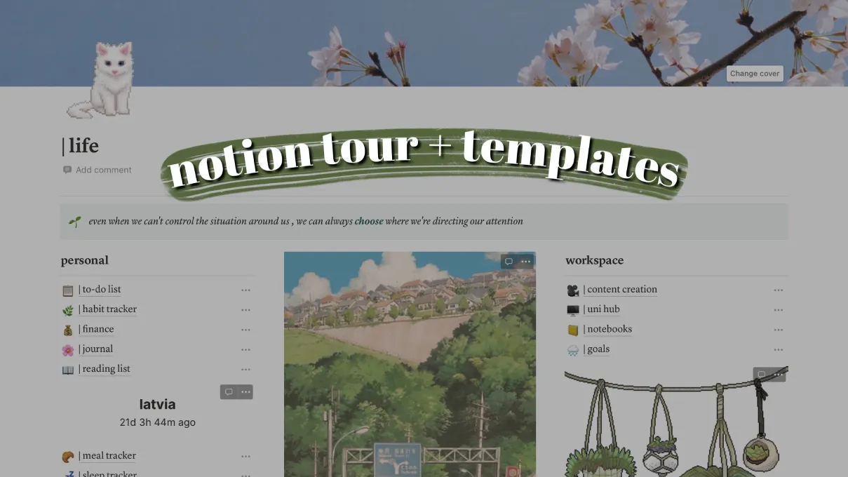 Notion Tour 2021: A Tour into Notion in 2021