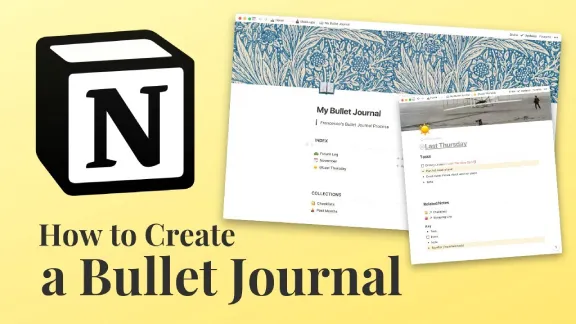 How to Create a Bullet Journal in Notion