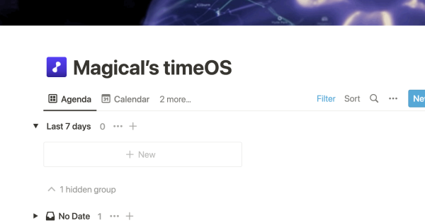 Magical's timeOS