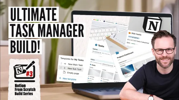 The Ultimate Notion Task Manager Build