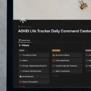 ADHD & Notion