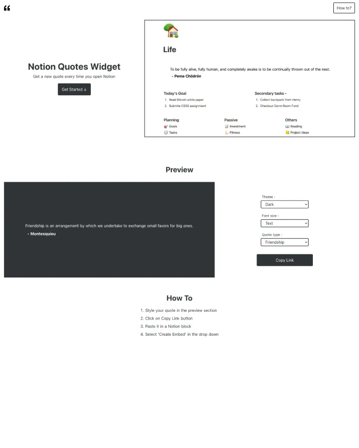 Notion Quotes