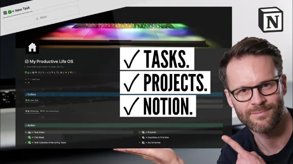 Getting Things Done in Notion: Creating a Task Management in Notion