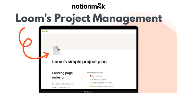 Loom' Project Management