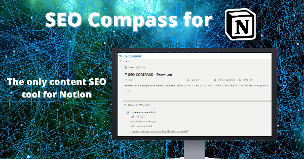 Philipp Stelzel's SEO Compass Notion Template