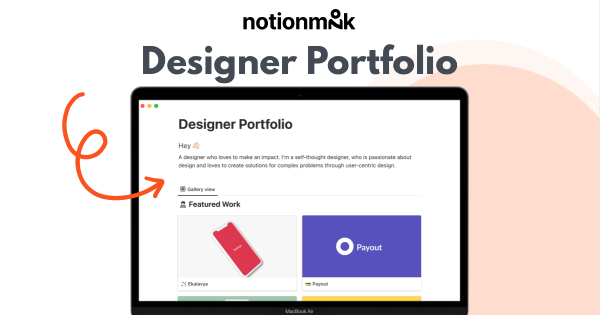 Designer portfolio