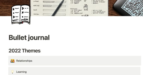 Bullet journal