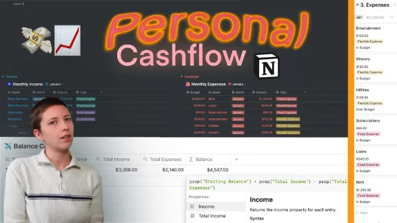 Building a Notion Tracker in Notion