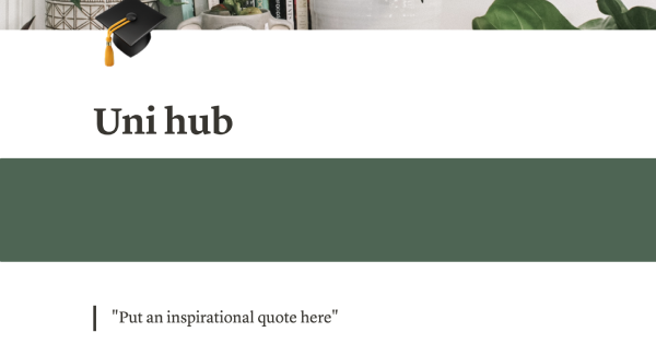 University hub