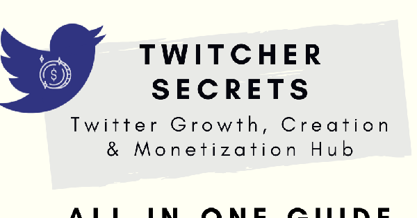 Twitcher Secrets Notion Template: Created by Olena Shcherba
