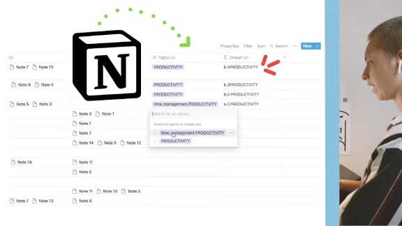 How to Organize Notes in Notion with Automated Tags