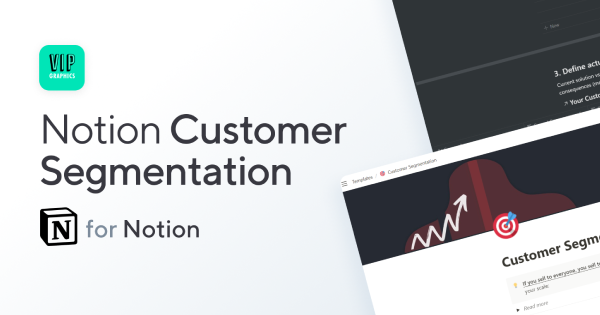 Customer segmentation worksheet