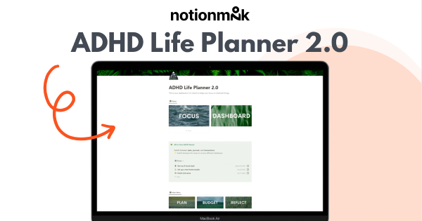 ADHD Life Planner 2.0