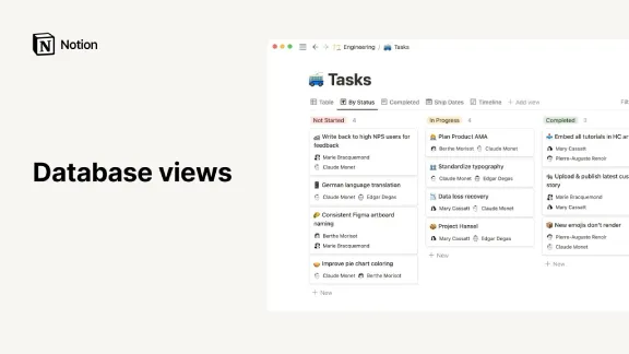 An Introduction into Databases in Notion