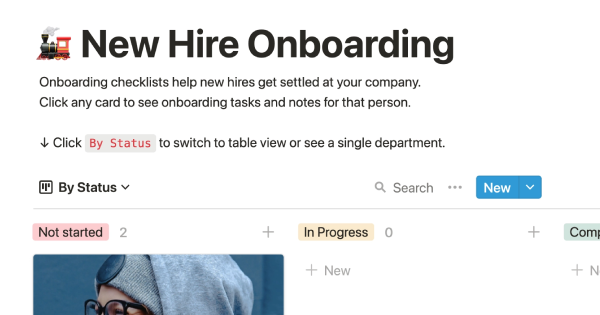 Notion New Hire Onboarding Template: Streamline Your Onboarding Process