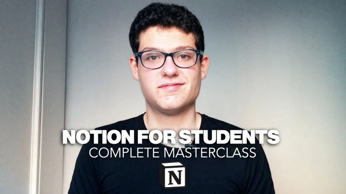 Notion for Students: Organize your Academic Life