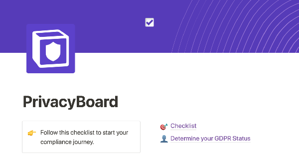 GDPR compliance