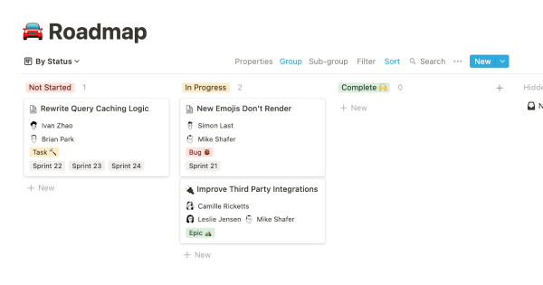 Free Project Roadmap template for project managers