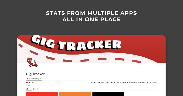 Gig tracker