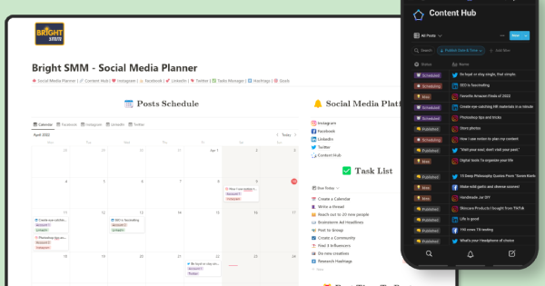 Social media planner