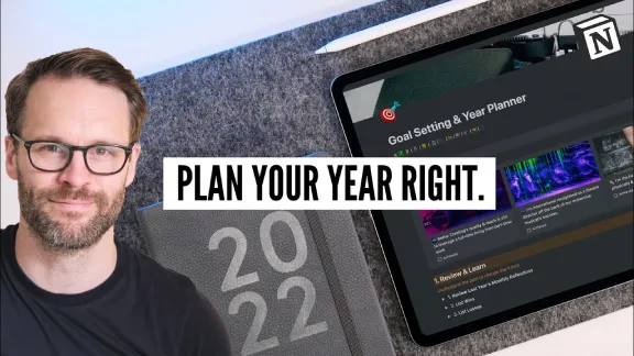 Creating an Annual Review in Notion