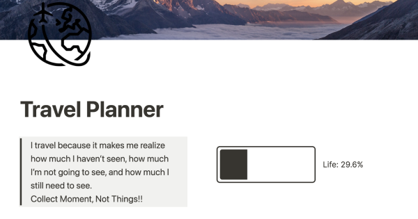 Travel planner