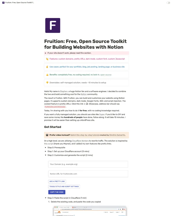 FruitionSite