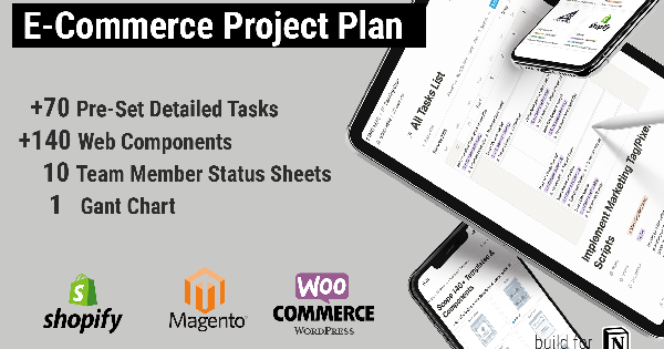 E-commerce project plan