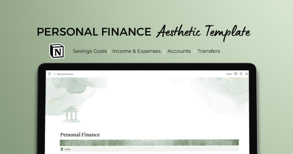 Aesthetic personal finance 