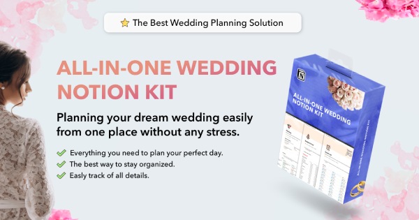All-in-one wedding kit