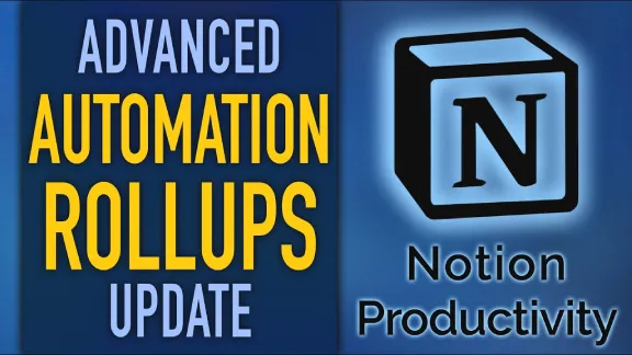 Advanced Notion Formulas & Rollups for System Automation