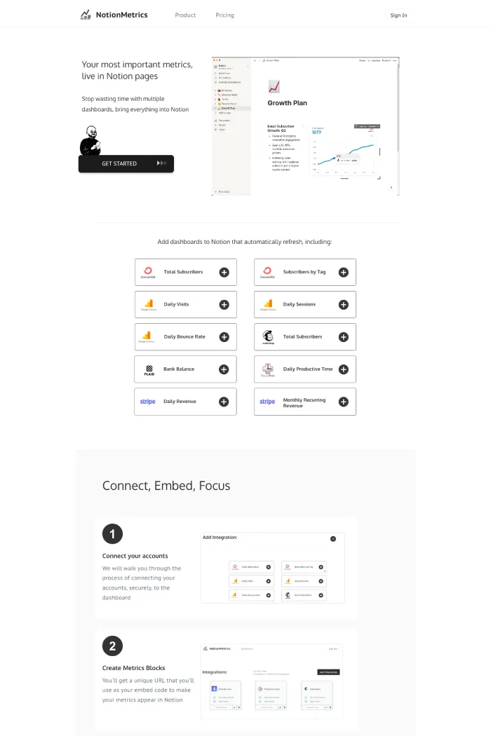 NotionMetrics