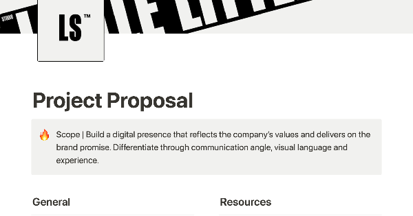 Project proposal