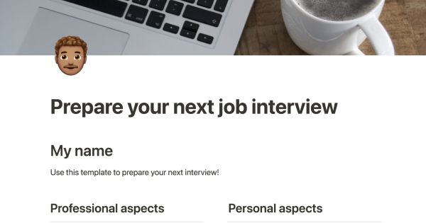 Job interview application
