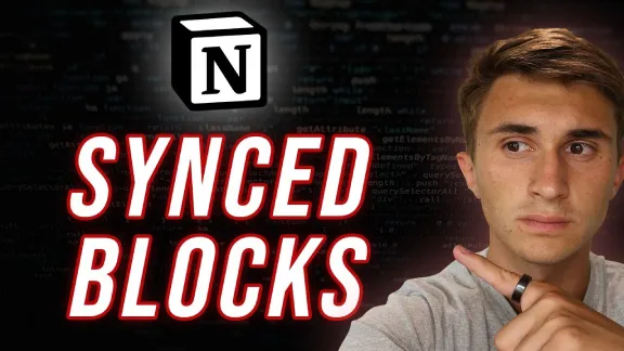 How to Use Synced Blocks in Notion